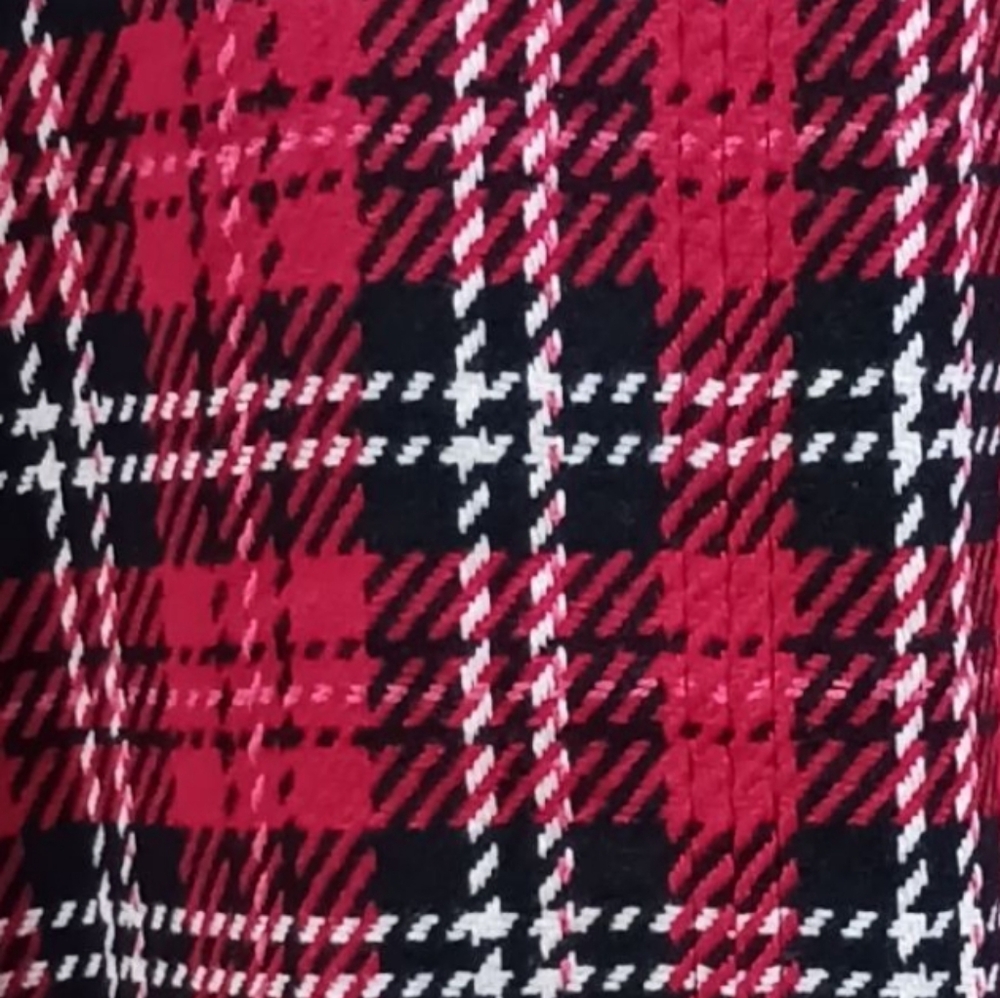 Talbots Poncho Button Front Plaid Cape Jacket - Picture 6 of 10